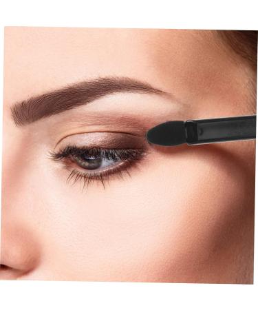 100PCS Double-Sided Eyebrow & Eyeshadow Applicator Brushes - Black Eye Makeup Sponges for Women | Miss Beauty - Buy Online on GoSupps.com