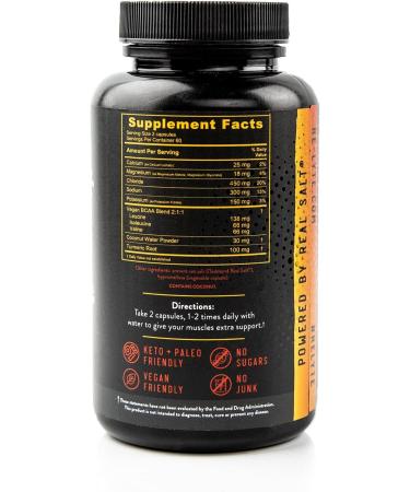 REDMOND Re-Lyte Muscle Recovery Capsules | 120 Count | Best for International Shipping | Electrolyte & Hydration Support - Buy Online on GoSupps.com
