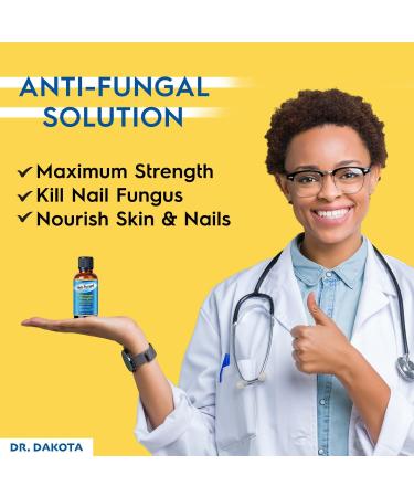Nail Fungus Treatment For Toenail Fungal Nail Treatment Extra Strength Nail Repair Toe Nail Fungus Treatment Nail Repair Renew Damaged Discolored Foot & Toenails Athletes Foot(30 ml) - Buy Online on GoSupps.com