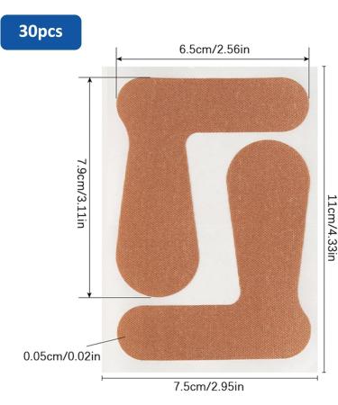 Thumb Support Tape 30PCS Skin-Friendly Waterproof Self-Adhesive Pain Relief Brace Patch Guard Stabilizer for Tendonitis Knuckle Thumb Guard - Buy Online on GoSupps.com