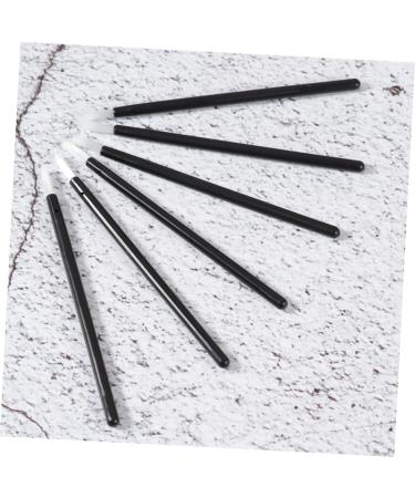 50pcs Cosmetic Brushes Set - Makeup Lip Liner Eyeliner & Lip Gloss Applicators - Short Hair Black - Perfect for Professional Beauty - Buy Online on GoSupps.com