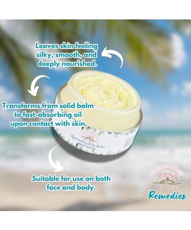 Dale's Natural Body Butter - Non-Greasy Lotion Moisturizer - Hydrating & Nourishing for Dry Skin - Shea Mango & Coconut Oil Blend - Vegan & Cruelty-Free - Suitable for Entire Body - 100ml - Buy Online on GoSupps.com