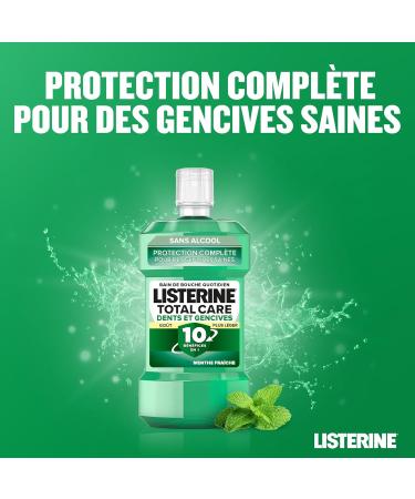 Listerine | Total Care Mouthwash for Teeth and Gums (500 ml bottle) - Buy Online on GoSupps.com