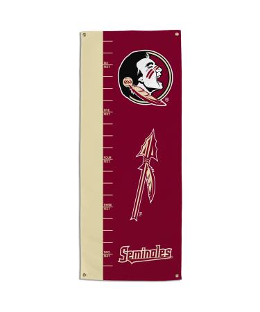 BSI PRODUCTS, INC. Florida State Seminoles Growth Chart Banner, Cardinal