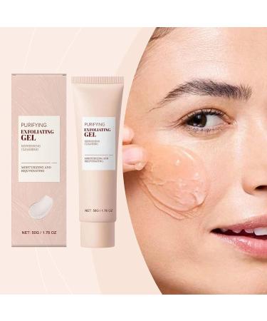 Facial cleanser cream oil control and refreshment for men and women natural exfoliation for acneprone skin cleansing and gentle daily deep cleansing gel - Buy Online on GoSupps.com