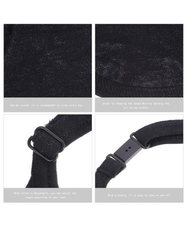 Milist Neck Trachea Cover - Breathable Cotton Stoma Protection | Dustproof for Tracheostomy & Laryngectomy (Black) - Buy Online on GoSupps.com