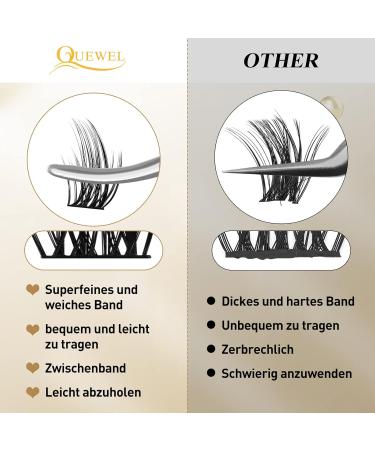 Buy D Curl Individual Eyelash Clusters - 72 Stacks Mix 8-16mm for DIY Extensions | Perfect for Eye Makeup - Buy Online on GoSupps.com
