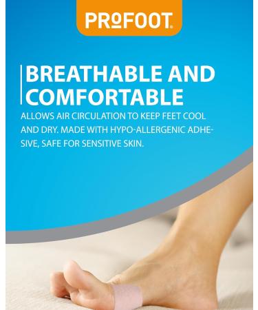 Profoot Chiropody Felt XL | Self-Adhesive Padding for Bunions Blisters & Foot Pain Relief | International Shipping Available - Buy Online on GoSupps.com