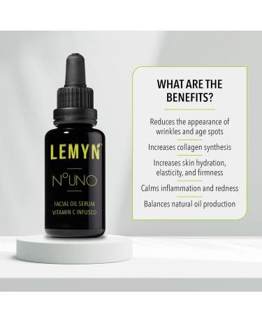 Lemyn Organics Anti-Aging & Collagen Boosting Face Oil Bundle 2 x 15ml - Freshly Handcrafted in the USA - Buy Online on GoSupps.com
