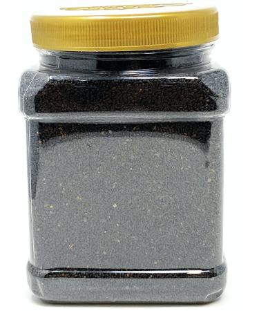 Rani Tukmaria Basil Seeds 1.54lbs - Used for Falooda Dessert - Spice & Ayurveda Herbal - Gluten Friendly - NON-GMO - Vegan - Indian Origin - PET Jar 1.54 Pound - Buy Online on GoSupps.com