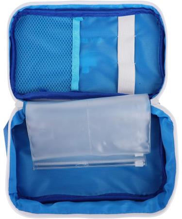 Oxford Fabric Medical Bag | Travel First Aid Kit | Caregiver Emergency Bag - Red/White/Blue for Families - Buy Online on GoSupps.com