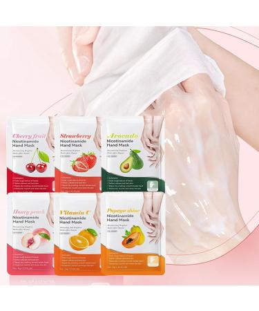 Masque Pour Les Mains 6 Paires Gants Hydratants Pour Soin De Mains Masques Hydratants Et Exfoliants Pour Les Mains Gants De Masque Membrane de paume (main cakehand) (main 6 pi ces) 1 g (Lot de 1) Main - Buy Online on GoSupps.com