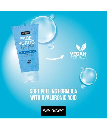  Sence Sence Hydro Shock Set of 3 Gentle Facial Scrubs Vegan Moisturizing Care (3 x 150 ml) - Buy Online on GoSupps.com