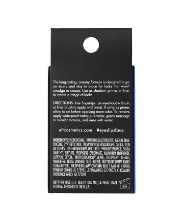 e.l.f. No Budge Cream Eyeshadow - 3-in-1 Primer, Liner & Eyeshadow in Oasis | Vegan & Cruelty-Free - Buy Online on GoSupps.com