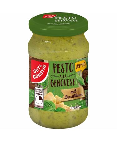 Good&Cheap Pesto alla Genovese 3-Pack (3x190g) - Creamy Italian Basil & Hard Cheese | International Shipping - Buy Online on GoSupps.com