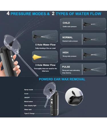 Buy Dotmalls Earclean Pro - Electric Ear Wax Removal Kit | Waterproof 4 Pressure Modes Effective Ear Cleaner for Adults - Buy Online on GoSupps.com