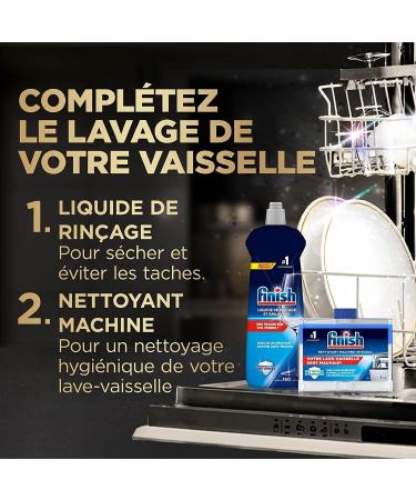 Finish Quantum Infinity Shine Dishwasher Tablets | Scent : REGULAR | Size : 30 Dishwasher Tabs | For Sparkling Clean (30 Tabs) - Buy Online on GoSupps.com