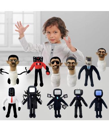 Skibidi Toilet Plush Toy - Stuffed Figure for Game Fans | Funny Cartoon Doll for Girls and Boys | Birthday Gift - Buy Online on GoSupps.com