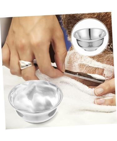 Minkissy Impact Bowl Shaving Soap Kits for Men | Stainless Steel Hair Salon Tools & Gadgets - Buy Online on GoSupps.com