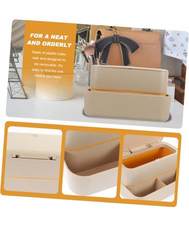 DOITOOL Makeup Organizer Box Sundry Organizer Compartment Jewelry Holder Cosmetics Organizer Miss Household Products Make up - Buy Online on GoSupps.com