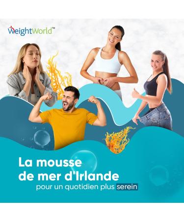 Irish Sea Moss 4000mg - 120 Capsules (4 Months) - Rich in Multivitamins and Minerals - Irish Sea Moss Capsules General Wellness - Natural Vegan Seaweed - Magnesium Stearate Free - Buy Online on GoSupps.com