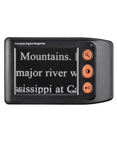 3.5 inch Portable Digital Magnifier Low Vision Reading Aid 2 25X Multiple Color Mode