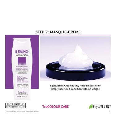 NORMADENSE 1 Vegan Biotin Conditioner | 1-Minute Normalizing Hair Mask for Dry & Weakened Hair - International Shipping Available - Buy Online on GoSupps.com