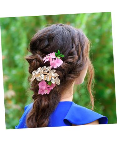 DOITOOL small willow leaves hair girl small bridal hair comb Miss Japanese and Korean wedding bridal hair comb headpiece for bride gold headpiece hair accessories Clip - Buy Online on GoSupps.com