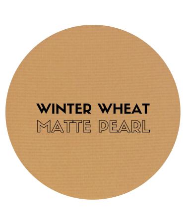 Winter Wheat Tan Matte Pearl Eyeshadow - Highly Pigmented Professional Makeup - Paraben & Gluten Free - Cruelty Free - 26mm - Buy Online on GoSupps.com