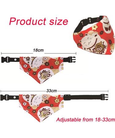 BSitsss Adjustable Cat Collars - 4 Pack Removable Kitten Accessories (18-33cm) - Color Random - Perfect for Cats and Kittens - Buy Online on GoSupps.com