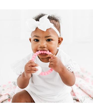 Ryan and Rose Cutie Teether Rattle in Taffy - Soothing Baby Toy - Buy Online on GoSupps.com