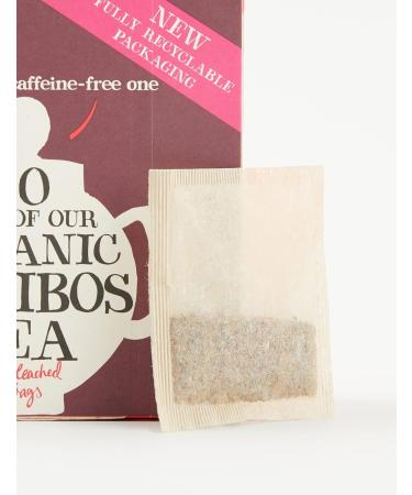 Clipper Organic Redbush Tea Bags | 80 Pure Caffeine Free Rooibos Tea Bags for Home or Office | Eco-Conscious Herbal Tea Bags | Natural Unbleached Compostable Plant-Based & Biodegradable Teabags - Buy Online on GoSupps.com