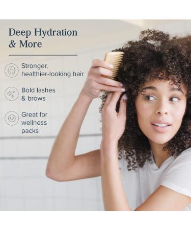 Heritage Store Organic Castor Oil 32oz - Nourishing Hair & Skin Treatment | Cold Pressed, Hexane Free, Vegan, Cruelty Free - Glass Bottle for Healthy Hair, Eyelashes, Brows & Castor Oil Packs - Buy Online on GoSupps.com