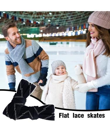 Buy Tsuwno Waxed Ice Hockey Laces - Anti-Freezing Break-Resistant | 96 Inch Black Professional Laces for Sports & Skiing - Buy Online on GoSupps.com
