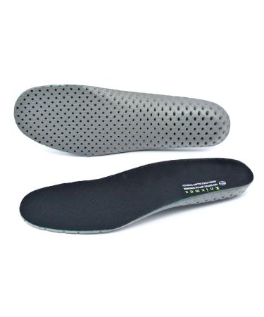 Knixmax Men's Sport Shoe Insoles  Comfort Thin Cushioning Orthotic Sneaker Inserts for Man  Breathable Running Innersoles Replacement Boot Liners Black EU 43 12 Women/10 Men Black - Buy Online on GoSupps.com