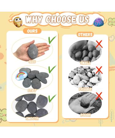 8-Piece Dog's Booty Stone Painting Set | 12 Colors & Waterproof Acrylic Pencils for Decorating Pots - Buy Online on GoSupps.com