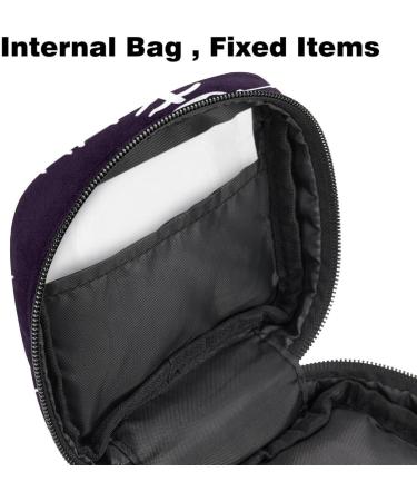 Muoooum Halloween Skull Love Eye Ladies Bandage Storage Bag | Portable Period Bag for Women & Teens | Menstrual Cup Pocket & Breastfeeding Pad Holder - Color 9 - Buy Online on GoSupps.com
