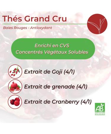 NUTRIG E - Organic Green Tea - Antioxidant - Green Tea & Super Fruits - High Active Principles - Enriched With Soluble Plant Concentrates - Organic Sencha Green Tea - Goji Pomegranate & Cranberry - - Buy Online on GoSupps.com