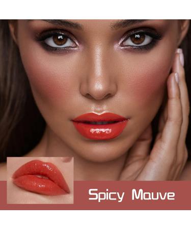 Viola House Lip Plumper | 100% Natural Gloss for Extreme Volume Lips | 5 Colors Available | Spicy Mauve (5ml) - Buy Online on GoSupps.com