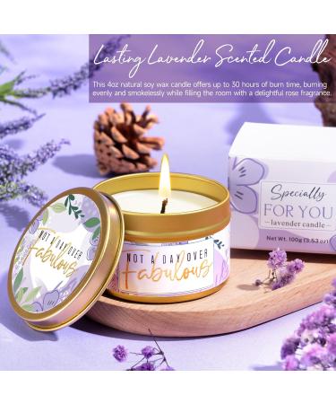 Birthday Gifts for Women Self Care Friendship Gifts Lavender Relaxing Spa Gifts Basket Care Package w/ Luxury Flannel Blanket 20 Oz Tumbler Unique Mothers Day Gift for Mom Her Friend Sister Wife Purple - Buy Online on GoSupps.com