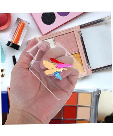 Baluue 10pi ces Palette De M lange Acrylique Portable Plateau Transparent Pour Fond De Teint Et Accessoires De Nail Art - Buy Online on GoSupps.com