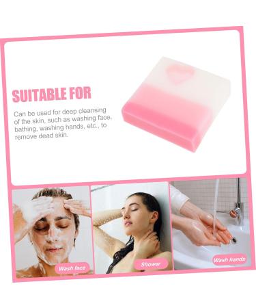 Angoily Handmade Essential Oil Soap Shower Soap Bar Essential Oil Soap Bar Soap Bar for Body Scrub Soap Bar Handmade Bathing Soap Bar Soap Bar for Bathing Hand Soap Bar Soap Flower Frosted - Buy Online on GoSupps.com