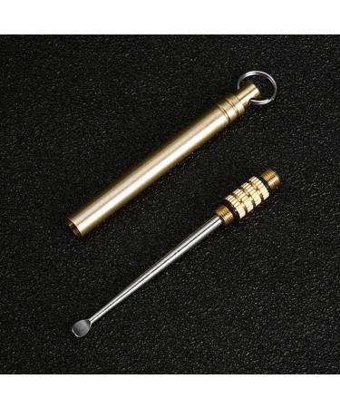 EXCEART Titanium Alloy Ear Spoon - Ultimate Ear Cleaner Tool for Effective Ear Wax Removal | Durable Earbuds & Plugs - Buy Online on GoSupps.com