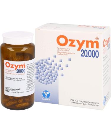 Ozym 20.000 Hartkapseln Magensaftr. - Fast-acting Gastric Relief Capsules - Buy Online on GoSupps.com