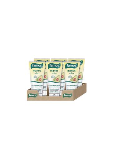 Famos Famos Set of 6 Regenerating Hand Creams 600ml