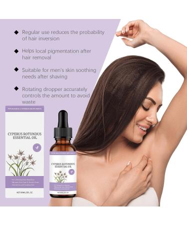 WRANBAO Essential oil for hair removal softens hair and refines pores cyperus rotundus essential oil gentle and soothing hair removal care for smoother skin 8 pieces - Buy Online on GoSupps.com