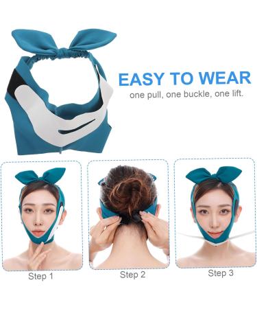 DOITOOL Face Shaping Strap Facial Slimming Chin Neck Lift Tape Face Lifting Type Face Skin Strap V Shaped Slimming V Line Lifting Belt Fabric Slimming Belt - Buy Online on GoSupps.com