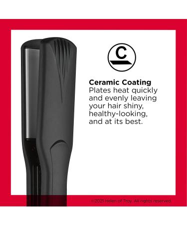 Revlon Smooth & Straight 1.5 Ceramic Flat Iron for Fast, Smooth Styles - Buy Online on GoSupps.com