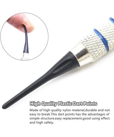 300 Pack ROOBEEO 2BA Thread Plastic Tip Dart Points - Replacement Soft Dart Tips in Black | Dart Accessories - Buy Online on GoSupps.com