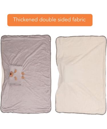 Anggrek USB Heating Ceiling Blanket - Portable Washable 5V Thermostatic Warming - Cute Bear Striped Gray for Home Use - Buy Online on GoSupps.com